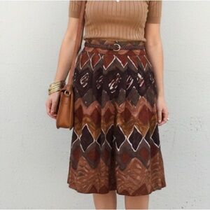 c.b. Collections Brown Skirt/Skort